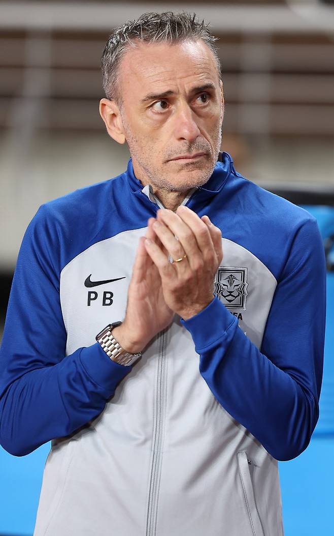 파울루 벤투 한국 축구대표팀 감독. 사진=연합뉴스