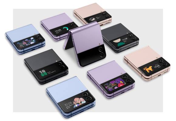 갤럭시 Z 플립4 이미지 /사진제공=삼성전자