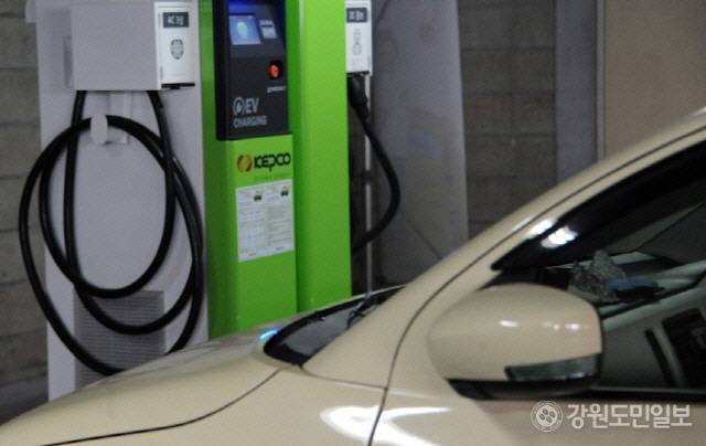 ▲ 전기차 충전소 [강원도민일보 자료사진]