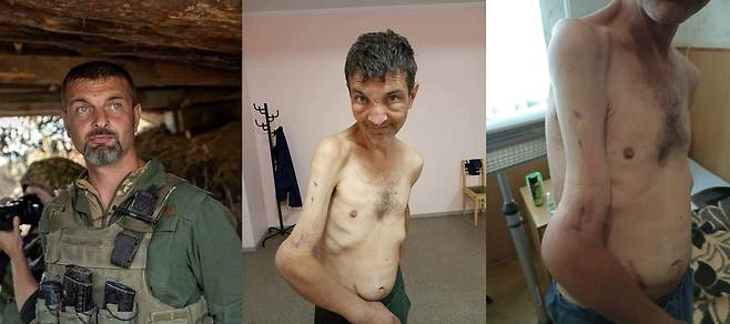 4개월 만에 풀려난 우크라이나 포로 미하일로 디아노프. (우크라이나 국방부)