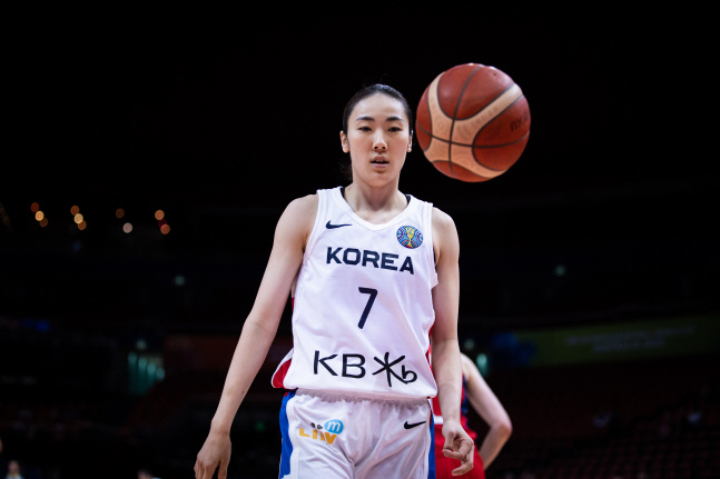 박혜진 선수. 사진제공 | FIBA.