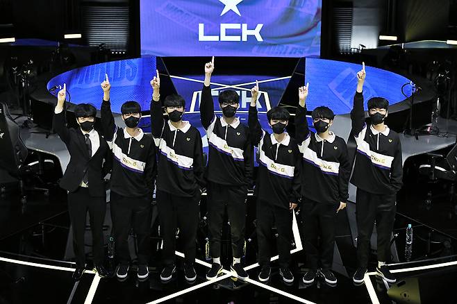 LCK 1번 시드로 롤드컵에 나서는 젠지 e스포츠. 사진제공=LCK