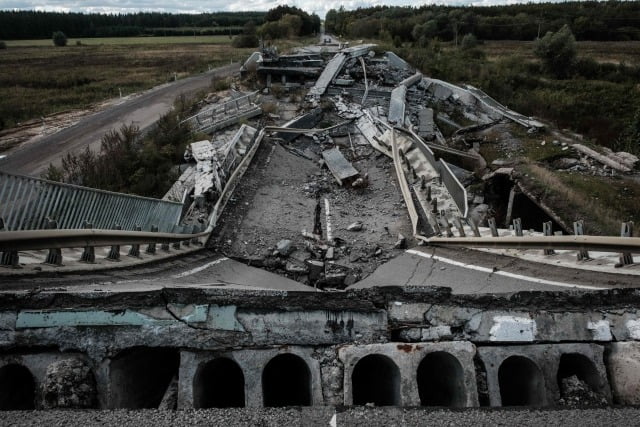러시아군 공격으로 파괴된 우크라이나. / 사진=연합뉴스