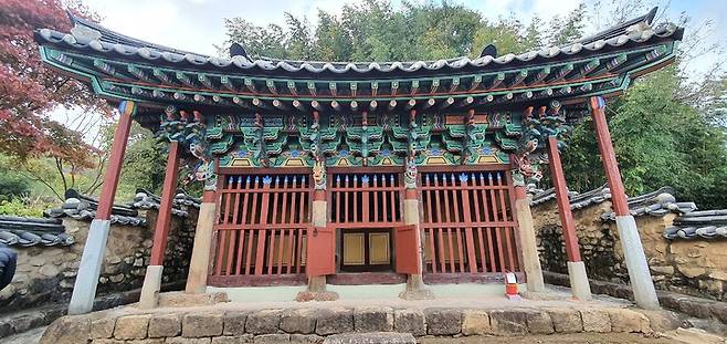 [서울=뉴시스] 고흥 여산송씨쌍충정려각 (사진=문화재청 제공) 2022.09.29. photo@newsis.com *재판매 및 DB 금지