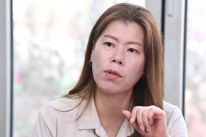 이마리 선수 얼굴 인터뷰 사진