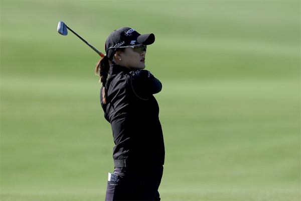 30일(한국시간) 미국여자프로골프(LPGA) 투어 어센던트 LPGA 베네피팅 볼런티어스 오브 아메리카 첫날 유소연이 8번홀에서 그린을 공략하고 있다. [AFP = 연합뉴스]