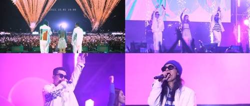 혼성그룹 코요태가 떼창 유발송을 예고했다. 사진 = 코요태 ‘영웅’ MV 티저 캡처