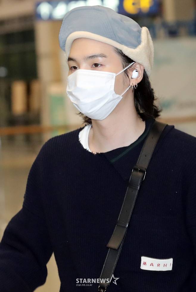 BTS 슈가 '모자가 너무 귀여워![★포토]