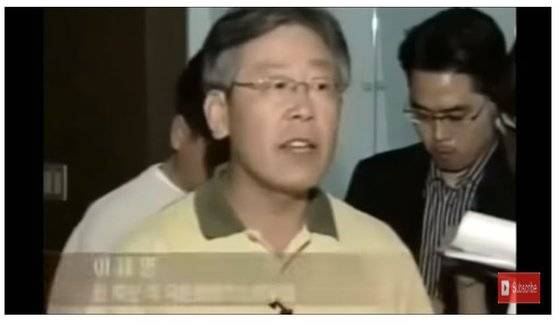 2007년 대통합민주신당내 대선후보 경선 당시 정동영 후보쪽에서 친노와 싸웠던 이재명 더불어민주당 대표의 모습. [유튜브 캡처]