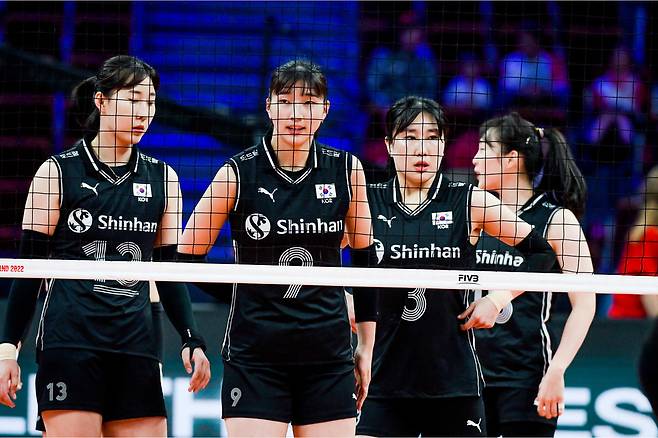 한국 여자배구 대표팀, FIVB
