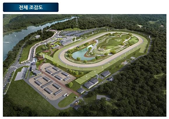 영천경마공원 전체 조감도. [사진=경북도]