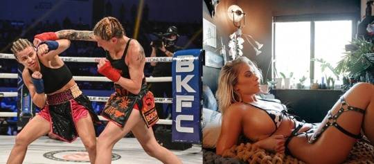 베어너클의 반젠트와 온리팬즈의 반젠트(사진=UFC.인스타)