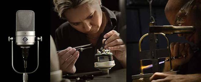 독일 장인들이 직접 만드는 ‘M 49 V’ 스튜디오 마이크