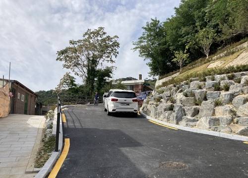 옥인동 마을순환도로. 사진 제공=종로구