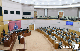 대전시의회 본회의 모습.(자료사진)/뉴스1