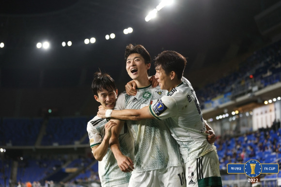 전북 현대를 FA컵 결승으로 이끈 조규성 [사진=대한축구협회(KFA)]