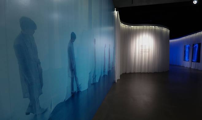 "2022 BTS Exhibition: Proof" takes place at Hybe Insight building in Seoul on Sept. 28-Nov. 22. (Hybe)