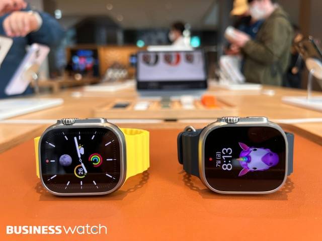 애플워치 울트라. / 사진=김민성 기자 mnsung@