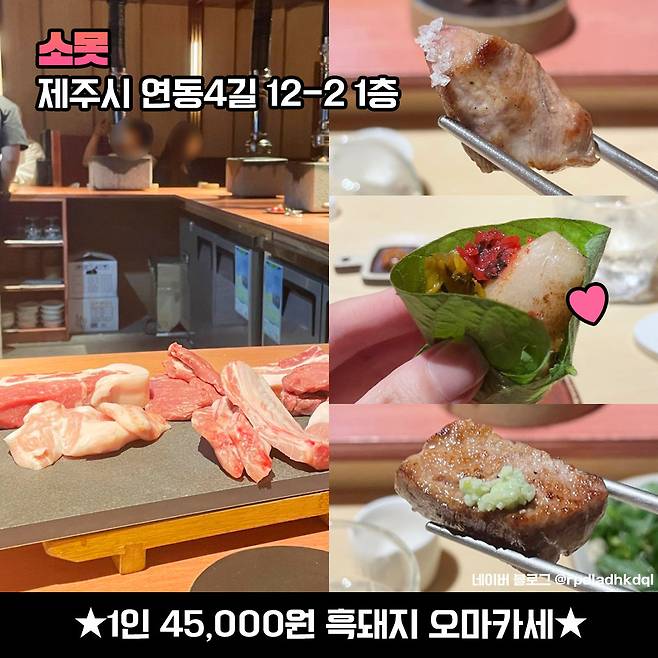 Transit Love Love Jeju Island Restaurant 추천 Doldam Black Pork Interliness Main Store
