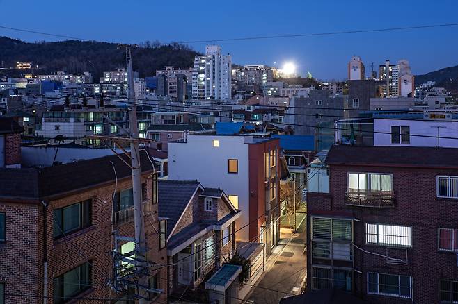 서울 서대문구 홍은동 ‘홍은상가’ 외부 모습 [임준영 작가 제공]