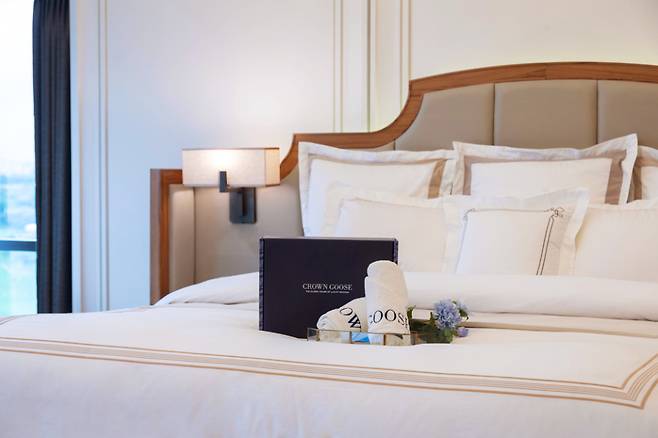 사진 : 크라운구스(CROWN GOOSE),&nbsp;크라운구스 X 호텔 인터불고 스위트룸 내부