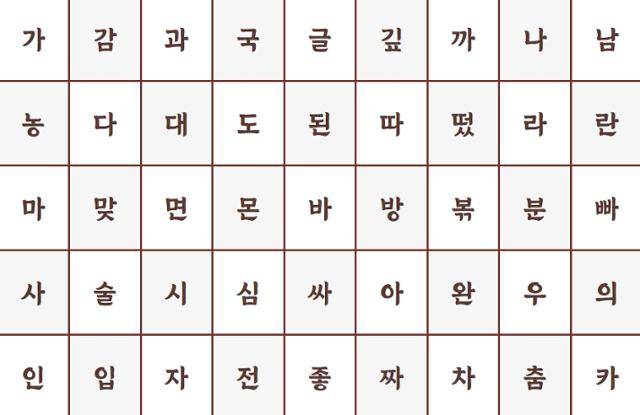 안성탕면체 한글 서체 이미지. 농심 공식홈페이지 화면 캡처