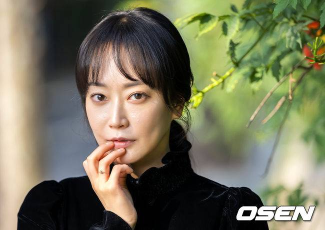 [OSEN=최규한 기자]연민지가 인터뷰를 앞두고 포즈를 취하고 있다. 2022.10.08 / dreamer@osen.co.kr