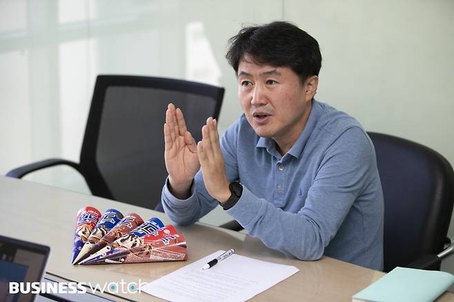 윤재권 롯데제과 마케팅 팀장 / 사진=이명근 기자 qwe123@