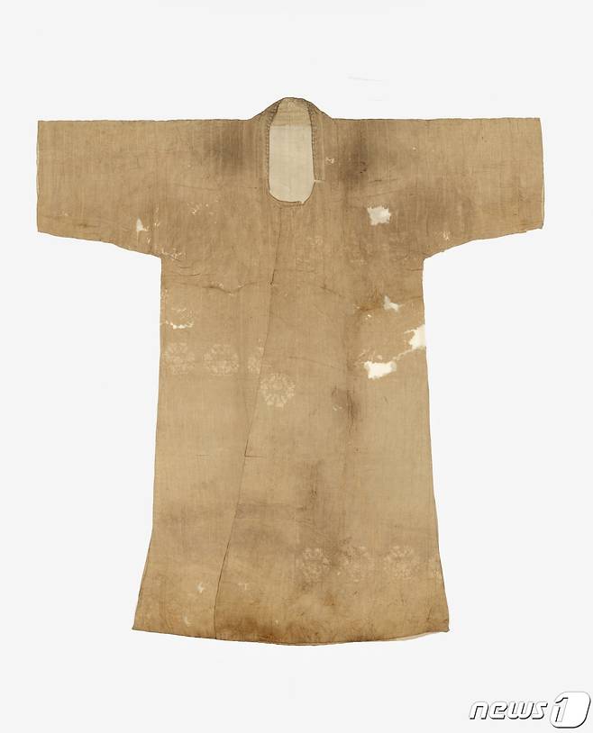 조선 후기 무관이 착용했던 반수포.(단국대 제공)