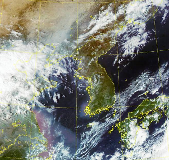 기상청 제공 위성사진: 날씨 예측 위성 : 서울,오늘날씨,내일날씨,전국날씨,일기예보