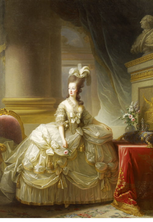 마리 루이즈 엘리자베트 비제 르브룅 ‘프랑스 왕비 마리 앙투아네트’ (1778)