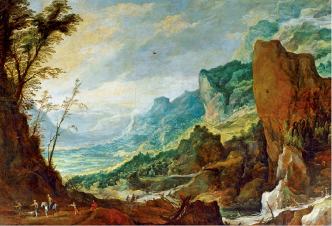 요스 데 몸퍼르 2세 ‘산 풍경’(1620년대)