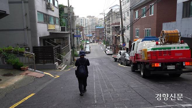 이동·방문 노동자인 가스 점검원은 담당구역 내 동선 상 화장실이 없으면 화장실에 가기 어렵다. 최유진 PD