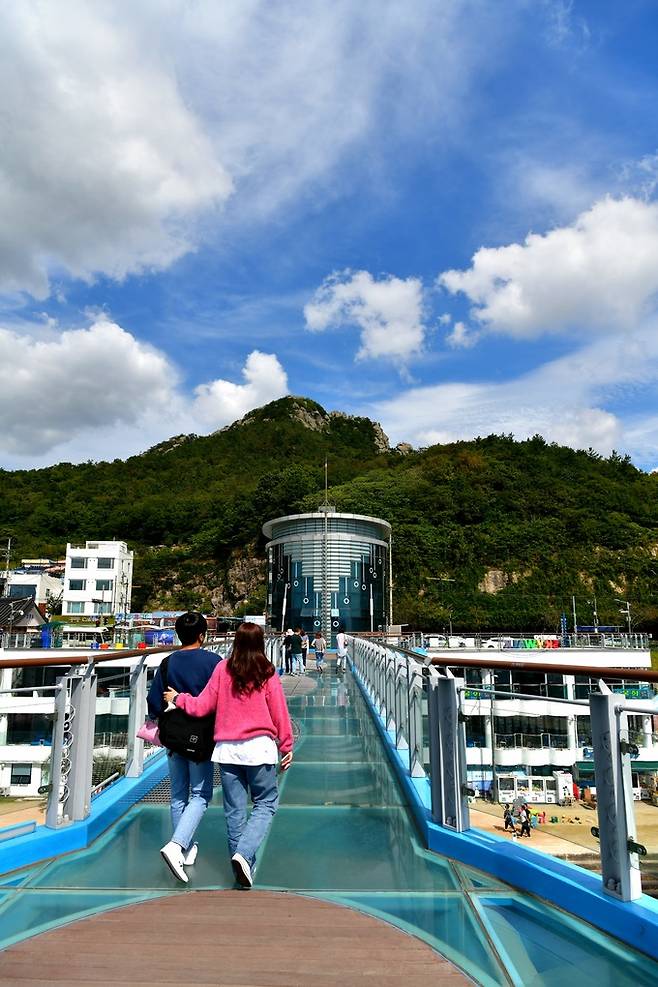유달산과 목포스카이워크