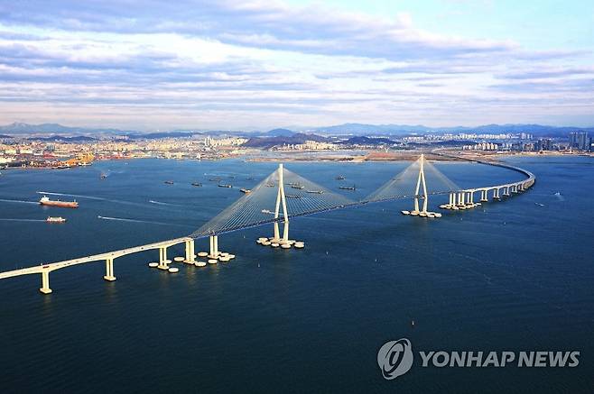 국내 최장 교량 인천대교 [연합뉴스 자료사진]