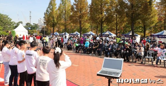 제19회 광명시 평생학습마을축제 현장. 사진제공=광명시