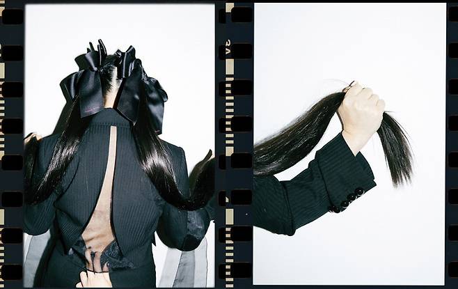 Long Hair and Ribbon Girl.