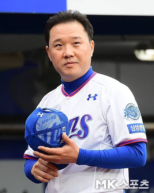 삼성 신임 감독으로 선임된 박진만 감독 대행.        사진=김영구 기자