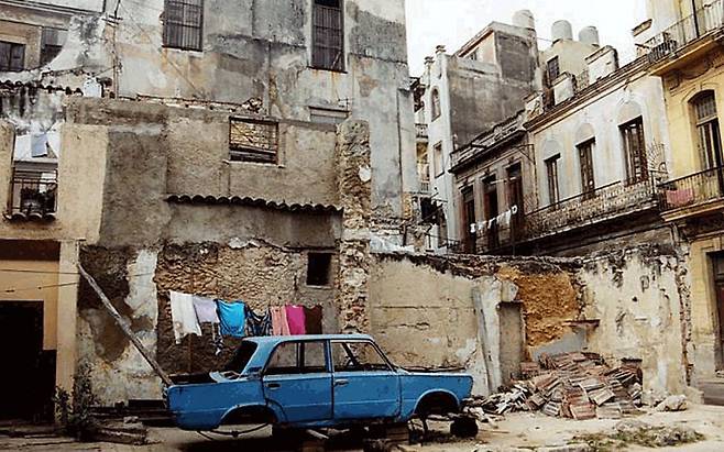 쿠바의 한 빈민가 자료사진