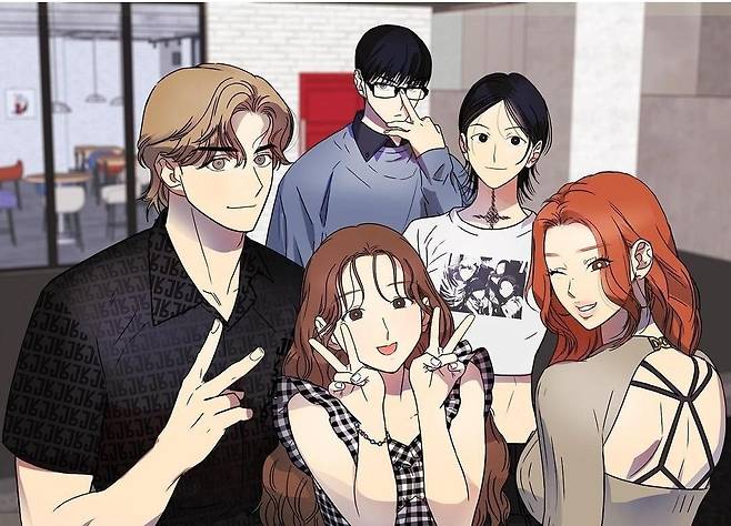 웹툰 '랑데뷰' [제로 작가 SNS 갈무리]