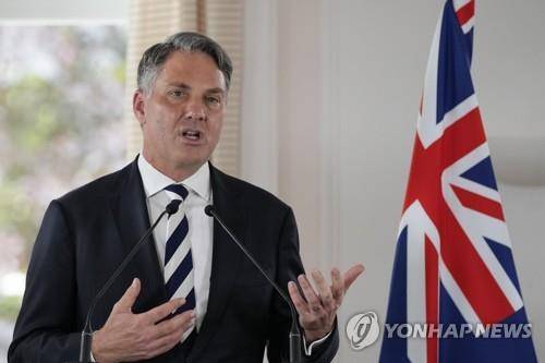 리처드 말스 호주 국방장관 [AP 연합뉴스 자료사진. 재판매 및 DB 금지]