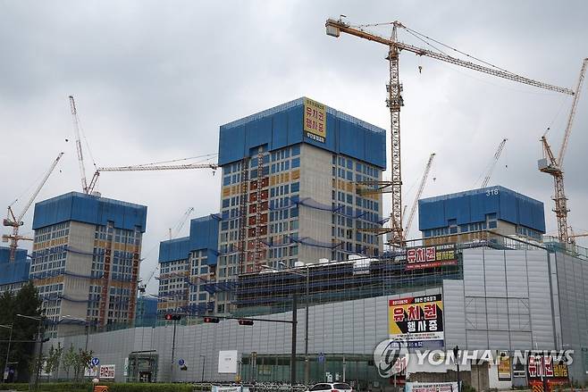 아파트 재건축 현장 [연합뉴스 자료사진. 재판매 및 DB 금지]