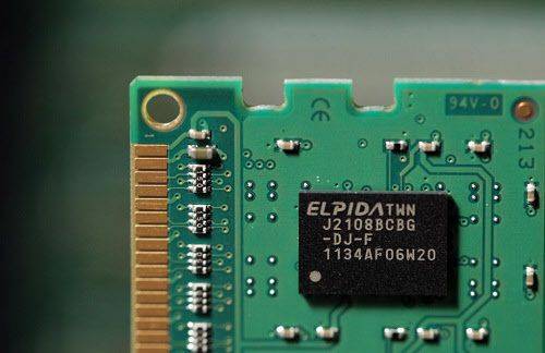 엘피다의 반도체 제품