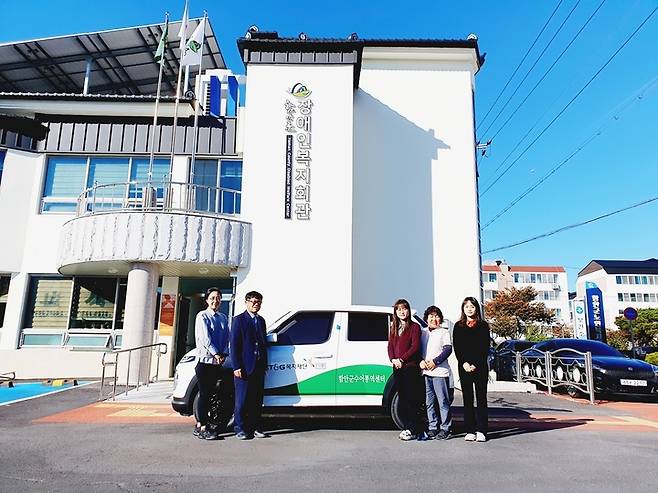 함안군수어통역센터, KT&G복지재단 차량지원 공모 사업 선정  *재판매 및 DB 금지