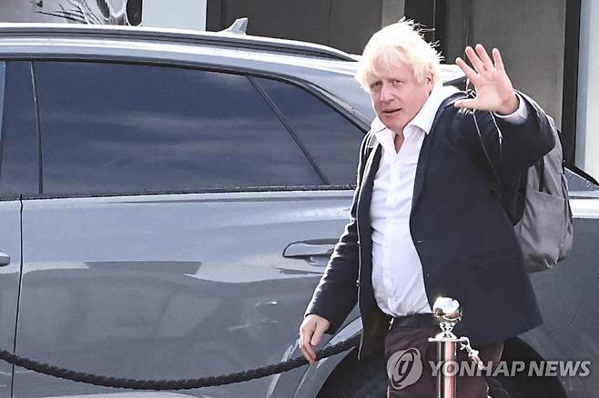 보리스 존슨 전 영국 총리 [로이터 연합뉴스 자료사진. 재판매 및 DB 금지]
