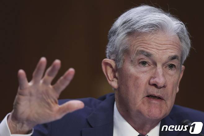 연방준비제도의 제롬 파월 의장 ⓒ AFP=뉴스1