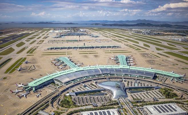 인천공항 전경.