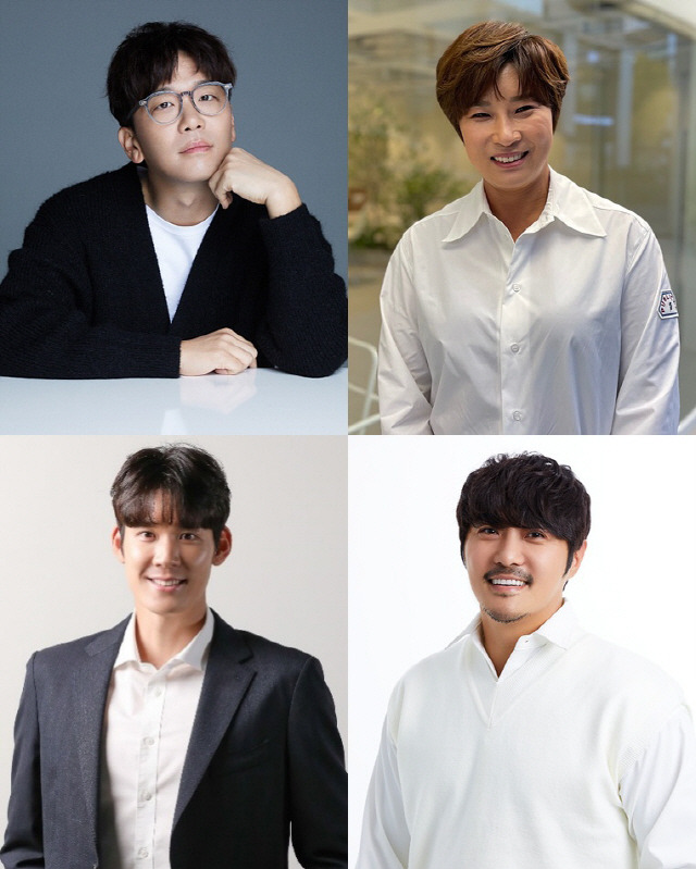 이적, 박세리, KCM, 박태환(시계 방향으로) 사진 제공=tvN STORY