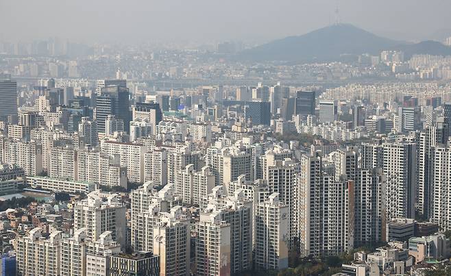 23일 서울 강남 일대의 아파트 모습. / 연합뉴스