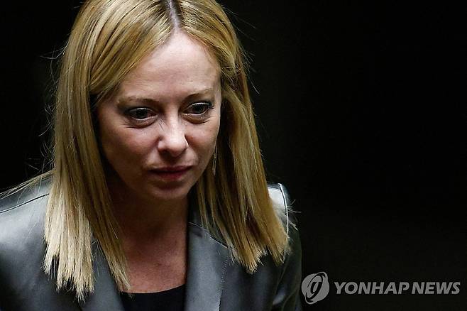 조르자 멜로니 이탈리아 총리 [로이터=연합뉴스 자료사진. 재판매 및 DB 금지]